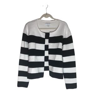 Elle Sweater XXL‎ Black And White Striped